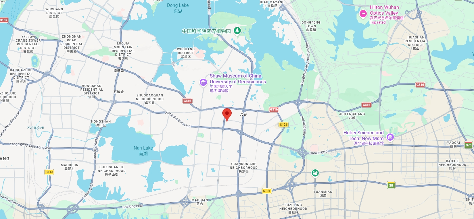 公司位置地图